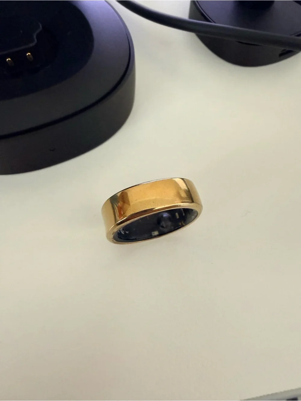 Ringconn V1 Gold Smart Ring - Size 8